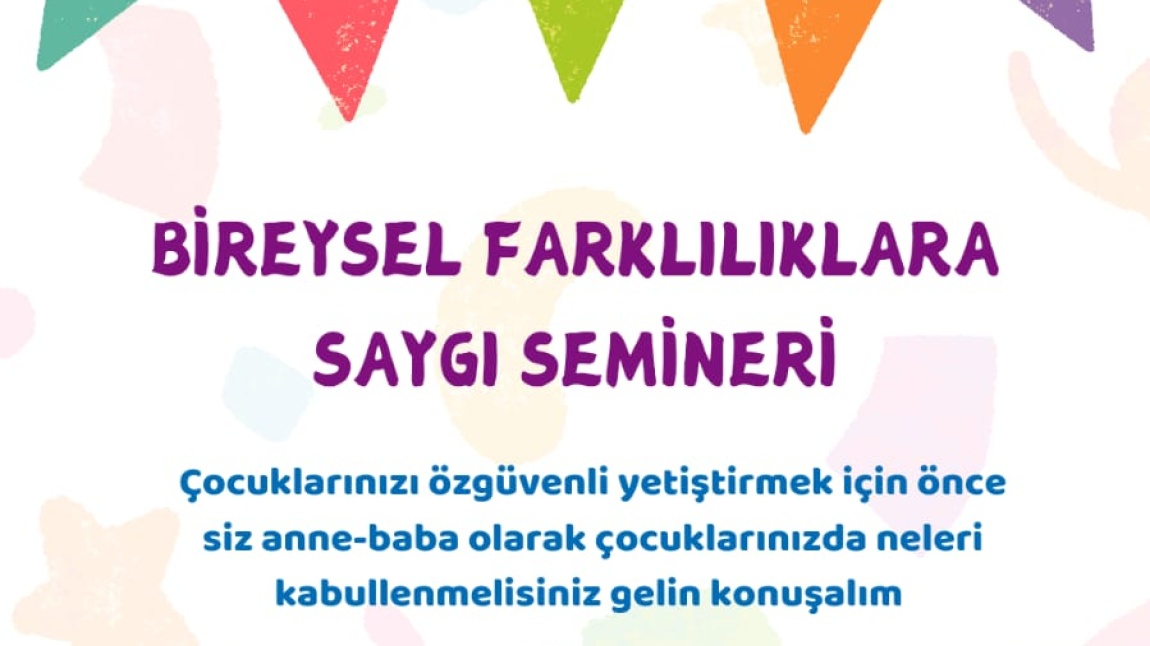 VELİ SEMİNERLERİ  1